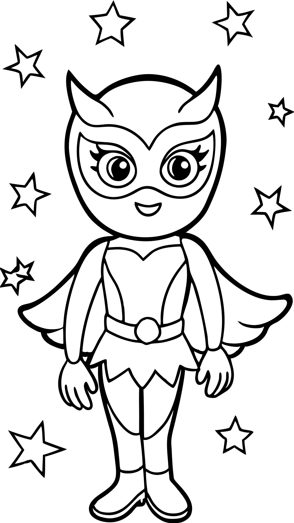 coloriage owlette